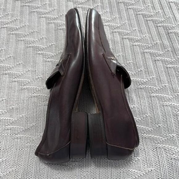 Vintage Christian Dior brown leather loafers size 10.5 main image 7